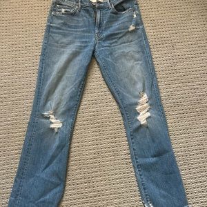 Mother Jeans size 27 The Insider Ankle Crew